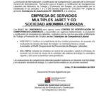 Certificador de Competencias Laborales